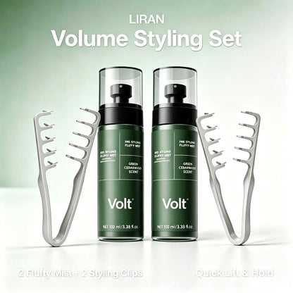💈Hair Volumizing Spray & Fluff Comb Set, Long‑Lasting Natural Hairstyle